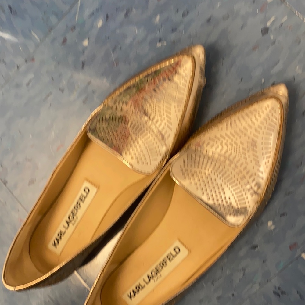 Karl Lagerfeld flats